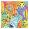 Canvas for bead embroidery "Exotic bird" 7.9"x7.9" / 20.0x20.0 cm