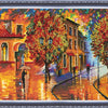 DIY Bead Embroidery Kit "October colours" 26.8"x11.8" / 68.0x30.0 cm