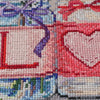 DIY Cross Stitch Kit "With tender and love" 10.2"x12.2"