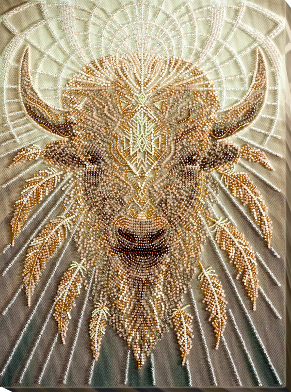 DIY Bead Embroidery Kit "Good gift" 9.8"x13.4" / 25.0x34.0 cm