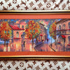 DIY Bead Embroidery Kit "October colours" 26.8"x11.8" / 68.0x30.0 cm