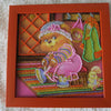 DIY Bead Embroidery Kit "On a walk"  5.9"x5.9" / 15.0x15.0 cm