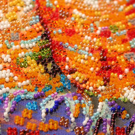 DIY Bead Embroidery Kit "Funny trio"