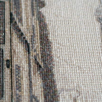 DIY Cross Stitch Kit "Colors of Paris" 9.8"x25.2"