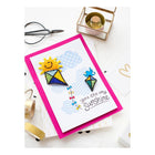 DIY kit postcard 3D for embroidery with beads 