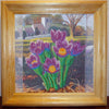 Canvas for bead embroidery "Spring in Provence" 11.8"x11.8" / 30.0x30.0 cm