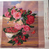 Canvas for bead embroidery "Melody Burning" 11.8"x11.8" / 30.0x30.0 cm