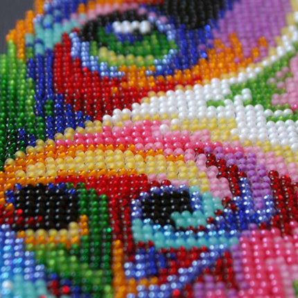 DIY Bead Embroidery Kit "Faithful friend" 11.8"x11.8" / 30.0x30.0 cm