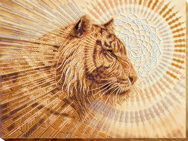 DIY Bead Embroidery Kit "Defender" 15.0"x11.4" / 38.0x29.0 cm