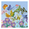 Canvas for bead embroidery "Butterfly dance" 11.8"x11.8" / 30.0x30.0 cm