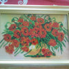 DIY Bead Embroidery Kit "Scarlet glow" 11.8"x7.9" / 30.0x20.0 cm