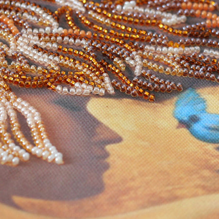 DIY Bead Embroidery Kit "Day flicker" 10.6"x19.3" / 27.0x49.0 cm