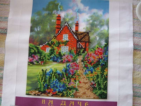 Canvas for bead embroidery 