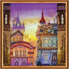DIY Bead Embroidery Kit "Old town" 12.6"x12.6" / 32.0x32.0 cm