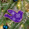DIY Christmas tree toy kit "Purple bird"