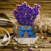 DIY Bead embroidery kit on wood "Lavender"