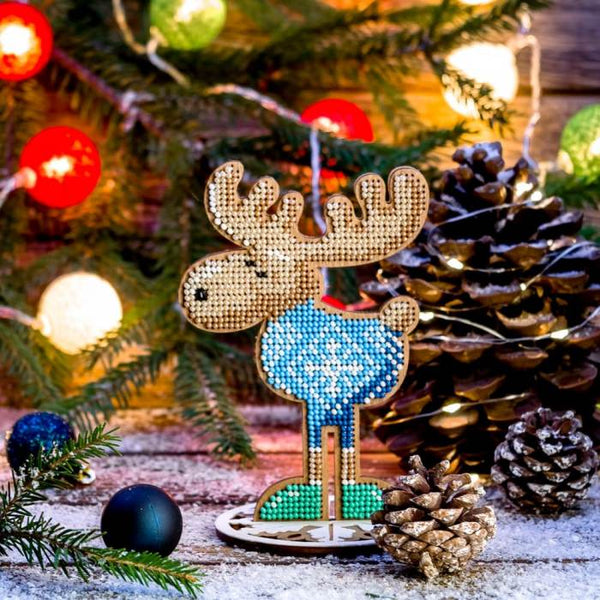 DIY Christmas tree toy kit "Christmas elk"