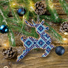 DIY Christmas tree toy kit "Blue Deer"