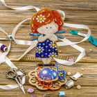 DIY needle cushion kit, needle minder 