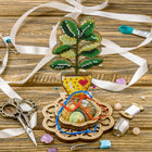DIY needle cushion kit, needle minder 