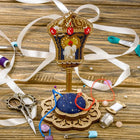 DIY needle cushion kit, needle minder 