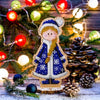 DIY Christmas tree toy kit "Snow Maiden"