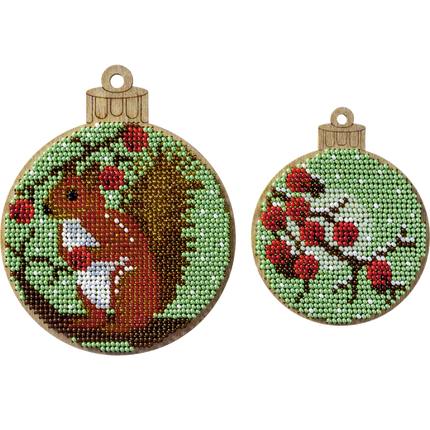 DIY Christmas tree toy kit "Squirrel"