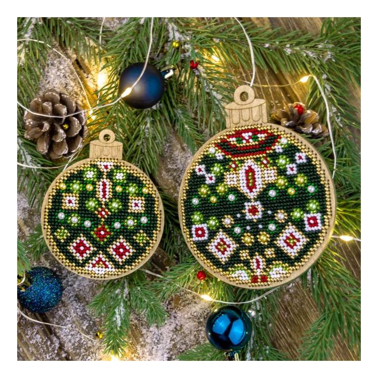 DIY Christmas tree toy kit "Christmas ball"