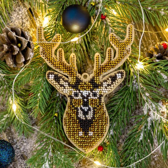 DIY Christmas tree toy kit "The magic deer"