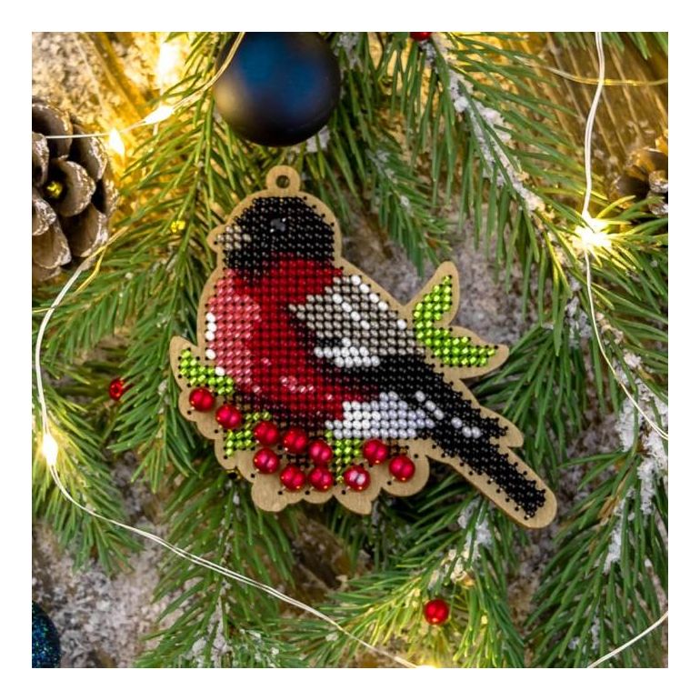 DIY Christmas tree toy kit "Bullfinch"