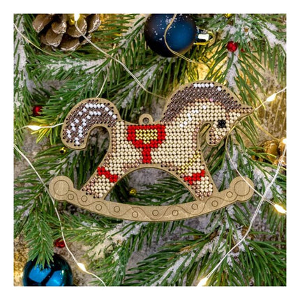 DIY Christmas tree toy kit "Chrismas horse"