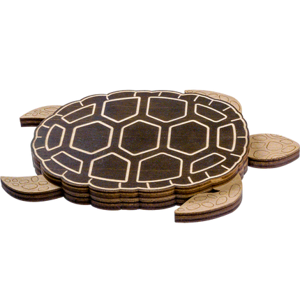 Bead organizer with wooden lid