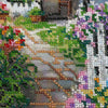 DIY Bead Embroidery Kit "House at the lake" 16.5"x11.8" / 42.0x30.0 cm