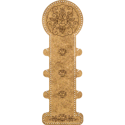 Blanks for embroidery with thread on wood FLHW-002