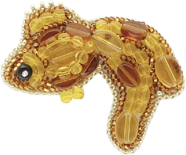 Beadwork kit for creating broоch "Make a wish"