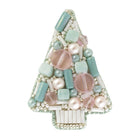 Beadwork kit for creating broоch 