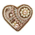 Beadwork kit for creating broоch 