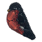 Beadwork kit for creating broоch 