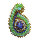 Beadwork kit for creating broоch 