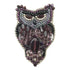 Beadwork kit for creating broоch "Owl"