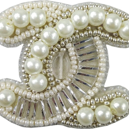 Beadwork kit for creating broоch "Chanel"