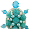 Beadwork kit for creating broоch "Turtle"