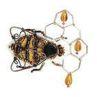 Beadwork kit for creating broоch 
