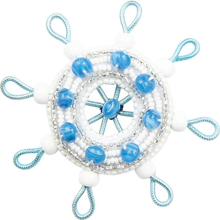 Beadwork kit for creating broоch "Journey"