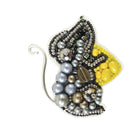 Beadwork kit for creating broоch 