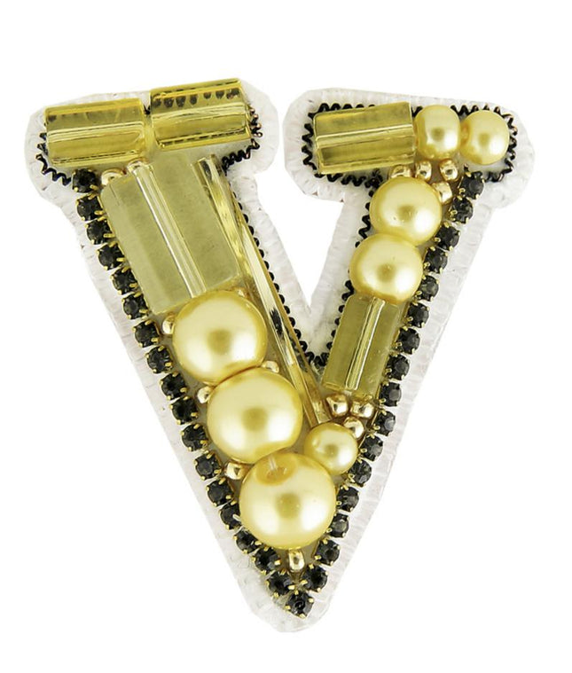 Beadwork kit for creating broоch "Victoria"
