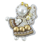 Beadwork kit for creating broоch 