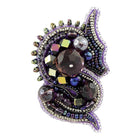 Beadwork kit for creating broоch 