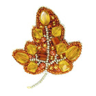 Beadwork kit for creating broоch 