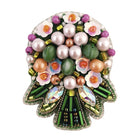 Beadwork kit for creating broоch 